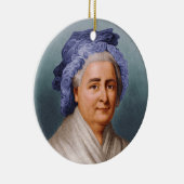 U.S. First Lady Martha Dandridge Custis Washington Keramisch Ornament (Rechts)