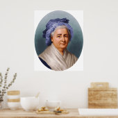U.S. First Lady Martha Dandridge Custis Washington Poster (Keuken)