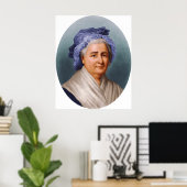 U.S. First Lady Martha Dandridge Custis Washington Poster (Thuiskantoor)