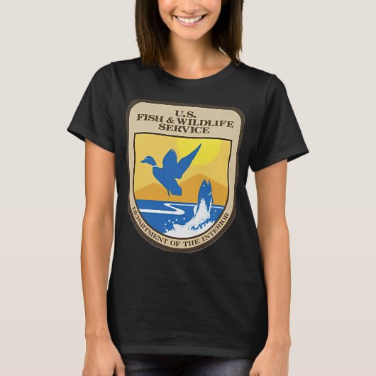 U.S. Fish & Wildlife Service T-shirt (Voorkant)