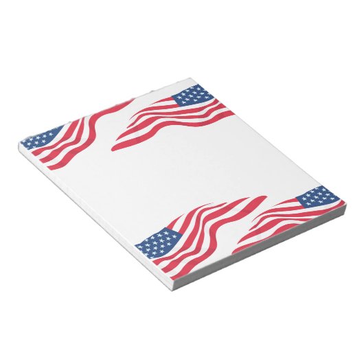 U.S. Flag Notitieblok (Schuin)