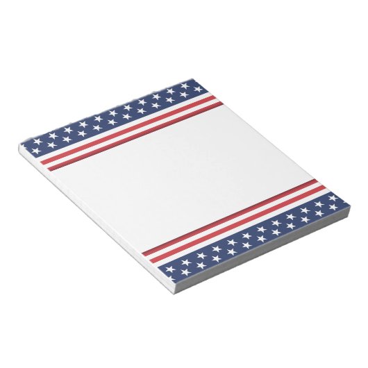 U.S. Flag Notitieblok (Schuin)