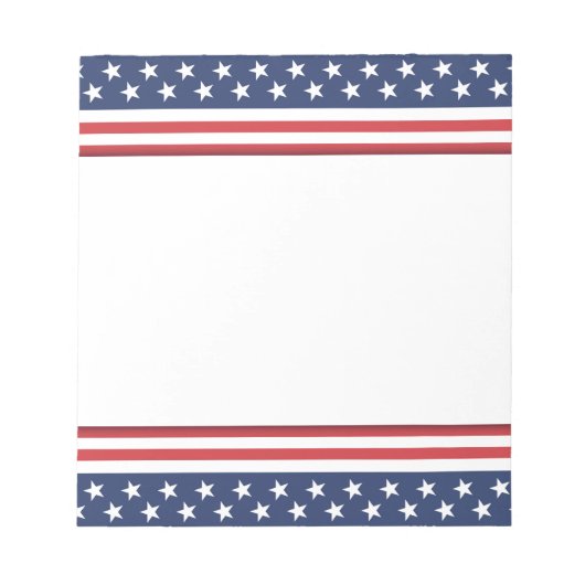 U.S. Flag Notitieblok (Voorkant)