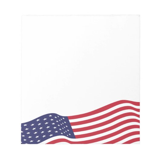 U.S. Flag Notitieblok (Voorkant)
