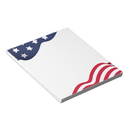U.S. Flag Notitieblok (Schuin)