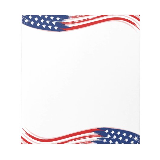 U.S. Flag Notitieblok (Voorkant)
