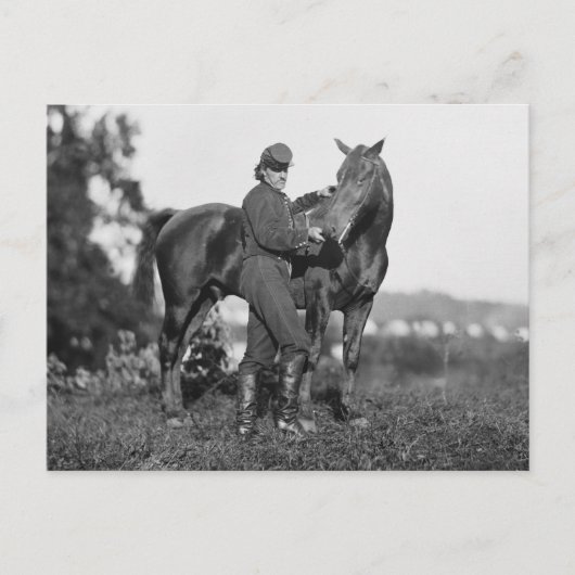 U.S. Horse Artillery, 1863 Briefkaart (Voorkant)