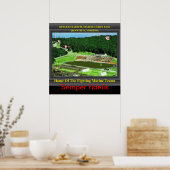 U.S.M.C.BUTLER STADIUM QUANTICO, VA POSTER (Keuken)