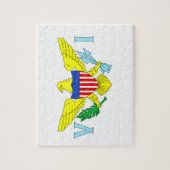 U.S. Maagdelijke Eilanden Legpuzzel (Verticaal)