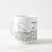 U.S. Maine Koffiemok (Voorkant links)