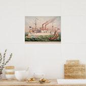 U.S. Maine Poster (Keuken)