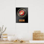 U.S. Marine Corps Ma Poster (Keuken)