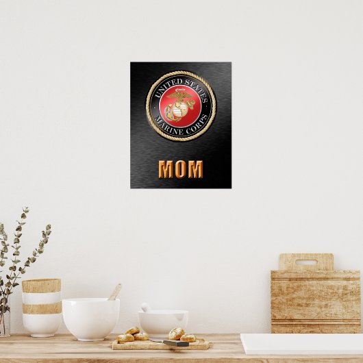 U.S. Marine Corps Ma Poster (Keuken)