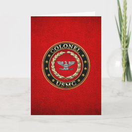 U.S. Marine: Kolonel (USMC [3D] Col.) Kaart