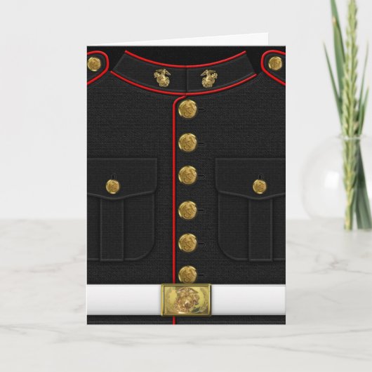 U.S. Marine: USMC Eenvormige Kleding [3D] Kaart (Voorkant)