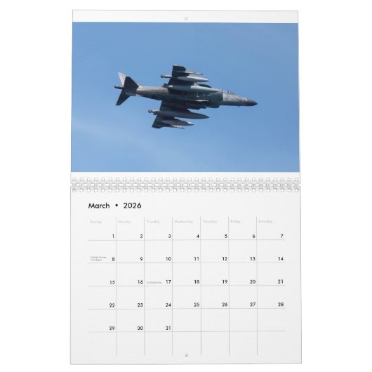 U.S. Marines Calendar Kalender (Mar 2026)
