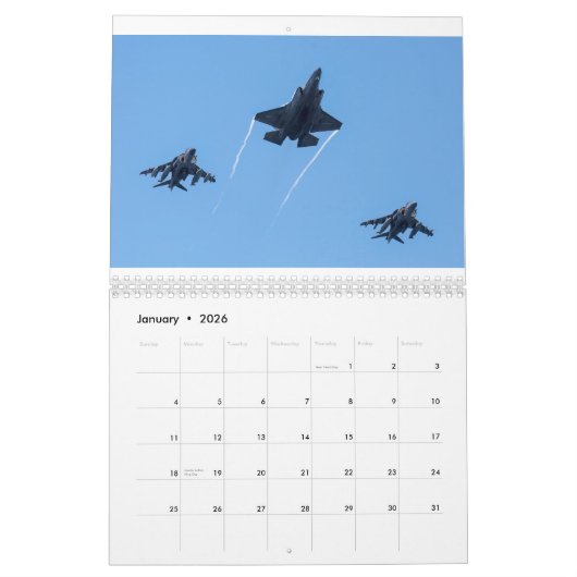 U.S. Marines Calendar Kalender (Jan 2026)