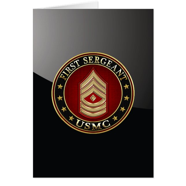U.S. Marines: Eerste brigadier (USMC 1stSgt) [3D] (Voorkant)