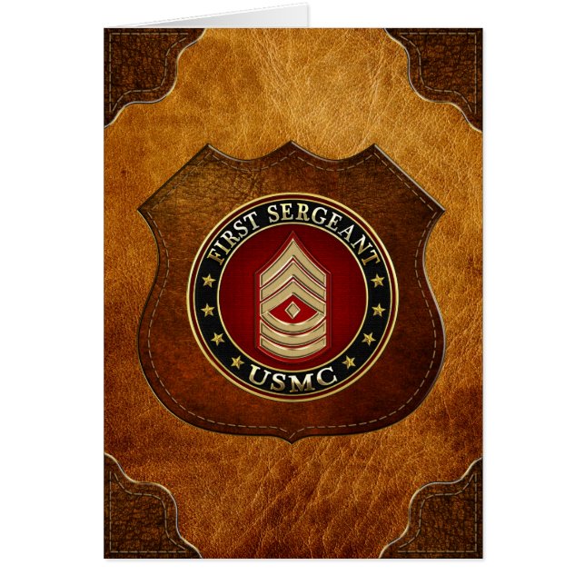 U.S. Marines: Eerste brigadier (USMC 1stSgt) [3D] (Voorkant)