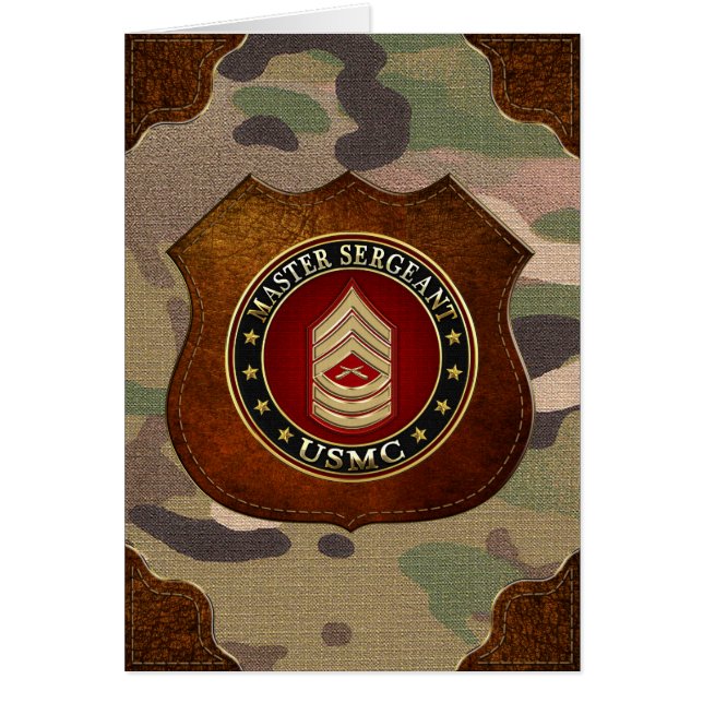 U.S. Marines: Hoofdinspecteur (USMC MSgt) [3D] (Voorkant)