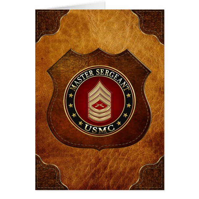 U.S. Marines: Hoofdinspecteur (USMC MSgt) [3D] (Voorkant)