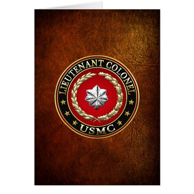U.S. Marines: Luitenant-kolonel (USMC LtCol) [3D] (Voorkant)