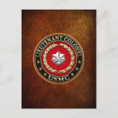 U.S. Marines: Luitenant-kolonel (USMC LtCol) [3D] Briefkaart (Voorkant)