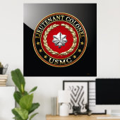 U.S. Marines: Luitenant-kolonel (USMC LtCol) [3D] Poster (Thuiskantoor)