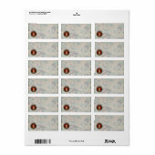U.S. Marines: Sergeant-majoor (USMC SgtMaj) [3D] Etiket (Full Sheet)