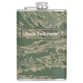 U.S.: Militair Groen Camouflage 6 oz of 8 oz Flask Heupfles (Voorkant)