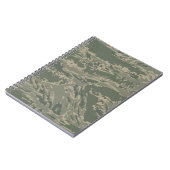 U.S. Military Camouflage Spiral Notitieboek Planne (Linkerzijde)