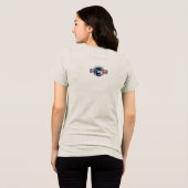 U. S. Military | Women Tri-Blend Shirt (Achterkant volledig)