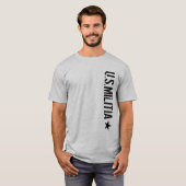 U.S. Militia T-shirt (Voorkant volledig)