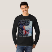 U.S. Navy 250th Anniversary T-shirt (Voorkant volledig)