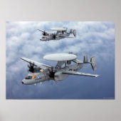 U.S. Navy E-2D Advanced Hawkeye Poster (Voorkant)