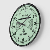 U.S. NAVY Klok imitatie (Hoek)