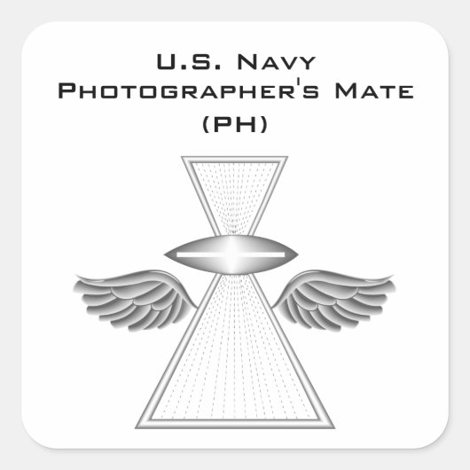 U.S. Navy Photographer's Mate (PH)-2 Sticker (Voorkant)