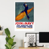 U.S. NAVY Poster - De Sailor van de Wereldoorlog R (Thuiskantoor)