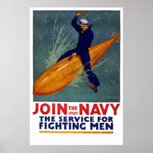U.S. NAVY Poster - De Sailor van de Wereldoorlog R