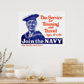 U.S. Navy Recruiting Poster (Keuken)
