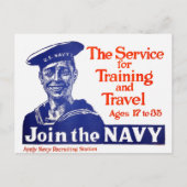  U.S. Navy Recruiting Poster Briefkaart (Voorkant)