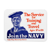  U.S. Navy Recruiting Poster Magneet (Horizontaal)