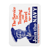  U.S. Navy Recruiting Poster Magneet (Verticaal)