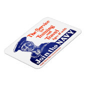  U.S. Navy Recruiting Poster Magneet (Linkerzijde)