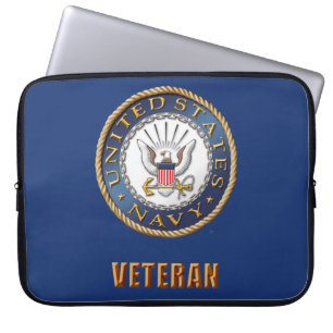 U.S. Navy Veteran Electronics Bag Laptop Sleeve