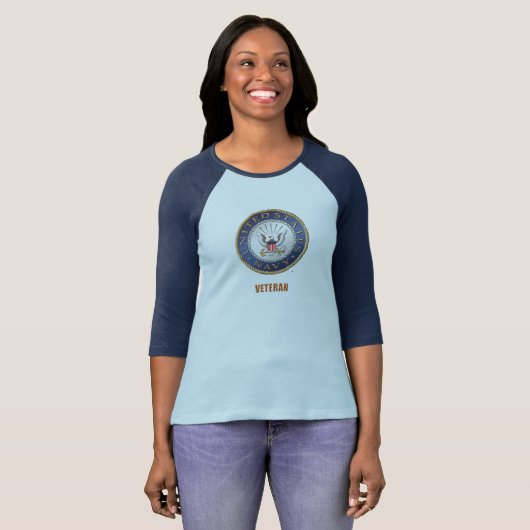 U.S. Navy Veteran T-Shirt (Voorkant volledig)