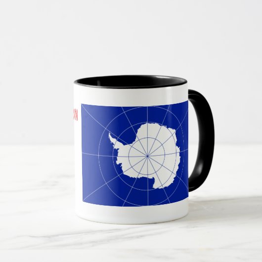 U.S. Palmer Antarctic Station - Aangepaste Mok (Voorkant rechts)