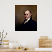 U.S. President John Quincy Adams van Gilbert Stuar Poster (Keuken)