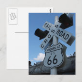 U.S. ROUTE 66 Kingman Arizona Briefkaart (Voorkant / Achterkant)