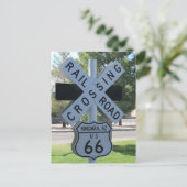 U.S. ROUTE 66 Kingman Arizona Briefkaart (Staand voorkant)